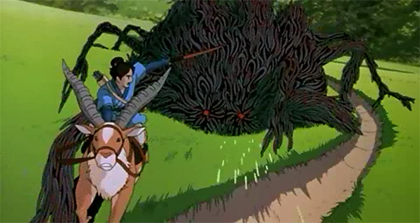 princess mononoke forest spirit. mononoke forest spirit.