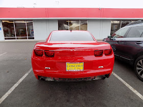 Chevy Camaro after paint at Almost Everything Auto Body.