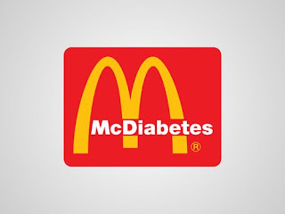 20 Logo Plesetan dari Perusahaan-Perusahaan Terkenal di Dunia: McDonalds - McDiabetes