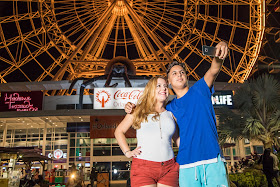 Giant spidey selfie time! - Orlando