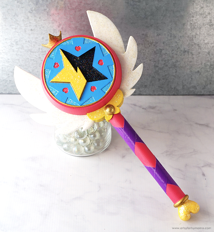 DIY Star Butterfly Wand