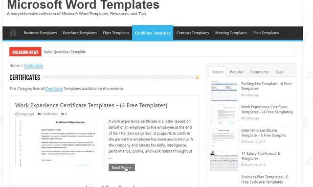 word-templates