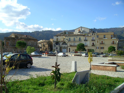 Piazza Castello, Badolato, Calabria, Italy