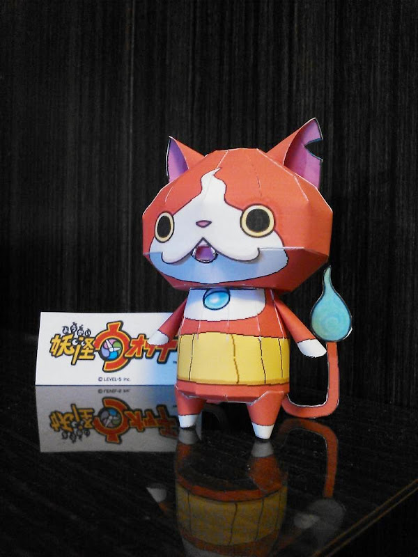 Youkai Watch Papercraft Jibanyan