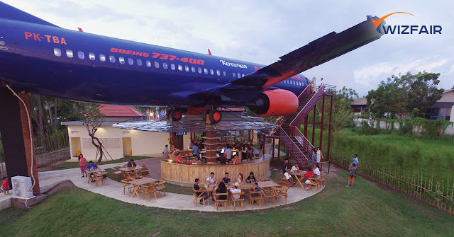Airplane Restaurant in Bali