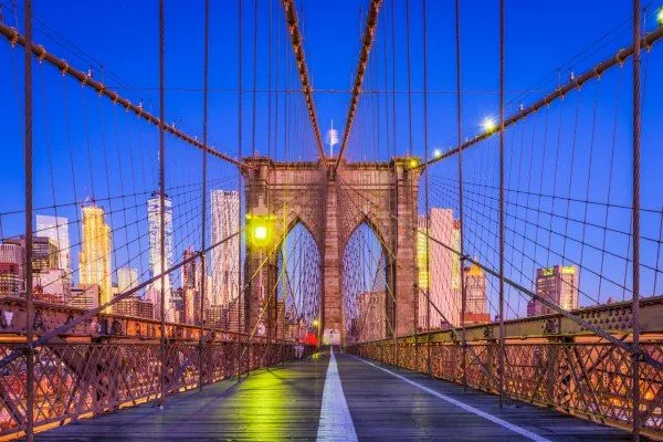 Puente de Brooklyn, NY.