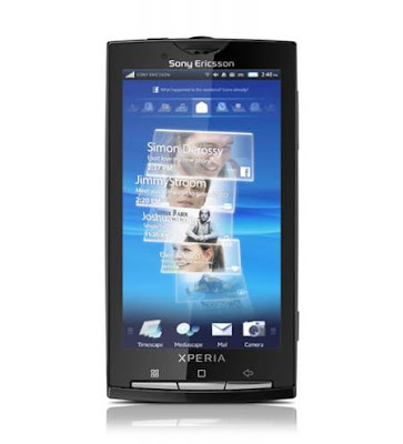 sony ericsson xperia x10. Sony Ericsson Xperia X10