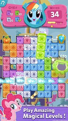 โหลดเกม APK My Little Pony Puzzle Party โกง