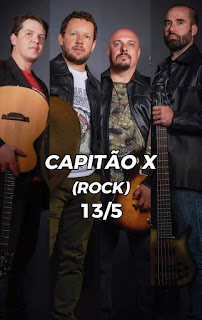 Dia 13-05 Capitão X no Arte Sesc Bistrô em Teresópolis