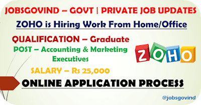 ZOHO is Hiring