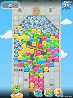 [Bub's Puzzle Blast] reflects the worldview of Bubble Bobble!