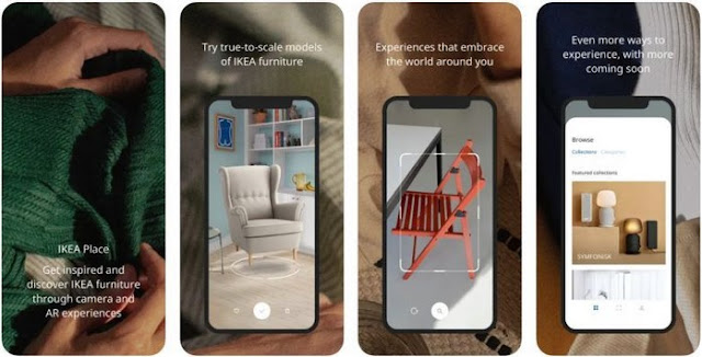 Aplikasi desain rumah Android - Ikea Place