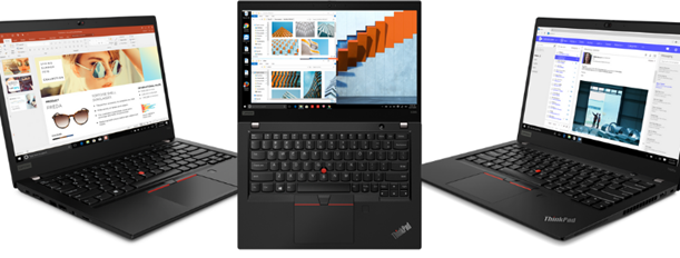 O poder dos novos processadores móveis AMD® Ryzen PRO aumenta a credibilidade da gama ThinkPad ™