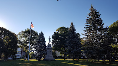 sun rise on the Town Common