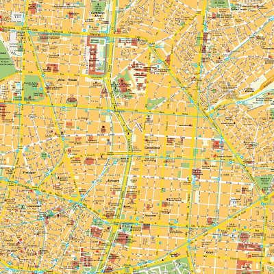 Map of Madrid