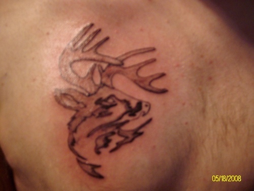 DEER SKULL tattoo 375x500 - 13.76K - jpeg www.ratemyink.com [ View full size ] Deer Tattoos