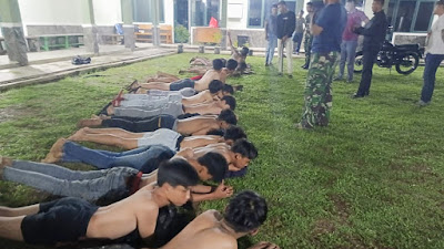14 Pelajar di Kota Serang Ditangkap Anggota Denhub Rem 064/MY