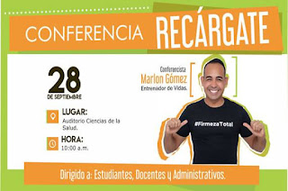 Conferencia Motivacional "Recárgate" 