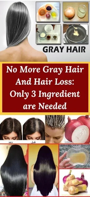 No More Hair Loss And Gray Hair! After Only One Application You Will Never Have Hair Problems Again!