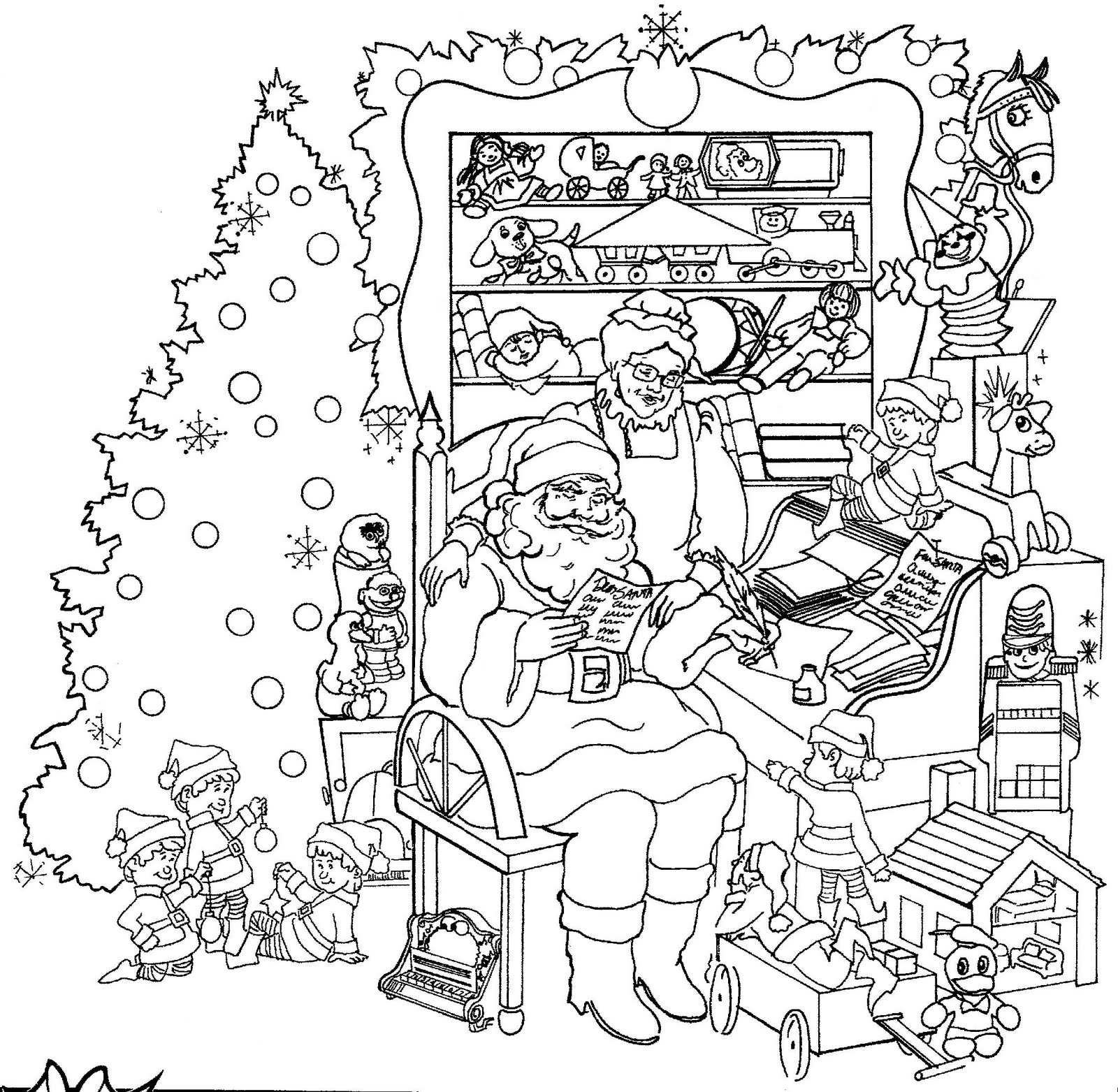 Christmas Coloring Contest 1981