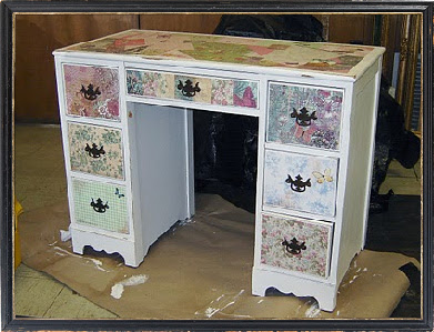 Decoupage Table