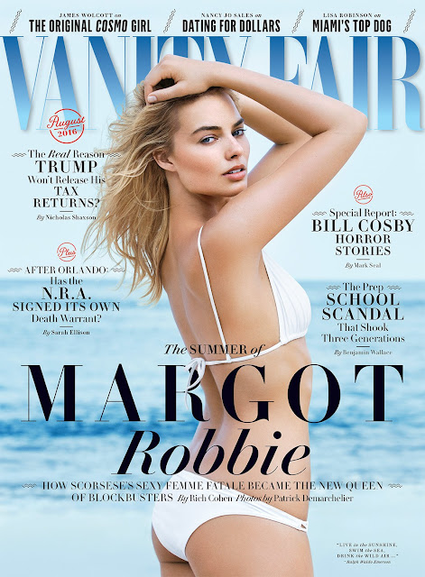 Actress, @ Margot Robbie - Patrick Demarchelier Photoshoot for Vanity Fair August 2016