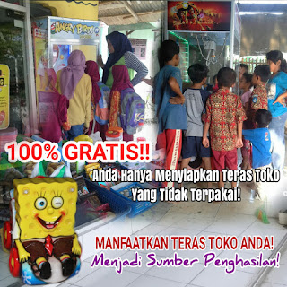 kerjasama lokasi mainan capit boneka