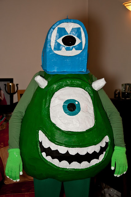 mike wazowski monsters inc costume