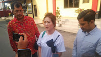 Menuntut Keadilan Kliennya, Dr. Longser Sihombing, SH, MH & Rekan Gelar Konferensi pers di Polres Pelabuhan Belawan