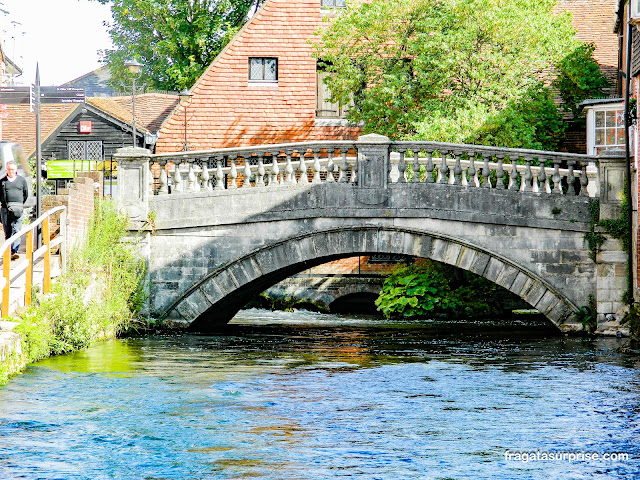 River Walk de Winchester, Inglaterra