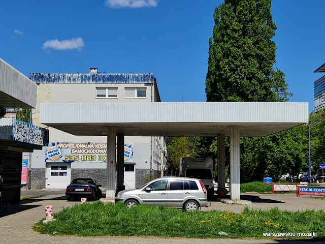 Miejskie Przedsiębiorstwo Taksówkowe 1951 Ochota Bitwy Warszawskiej Orzeszkowej myjnia stacja kontroli architektura