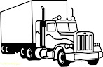 Log Truck Coloring Pages : Get This Truck Coloring Pages Kids Printable 53775 - You will find realistic and detailed images of trucks in this article.