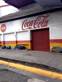 Coca Cola sign in Ciudad Colon