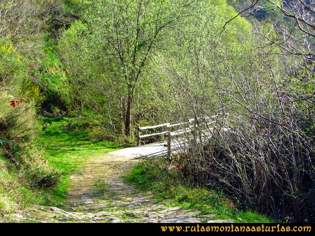 Ruta al Campigüeños y Carasca: Puente sobre el río