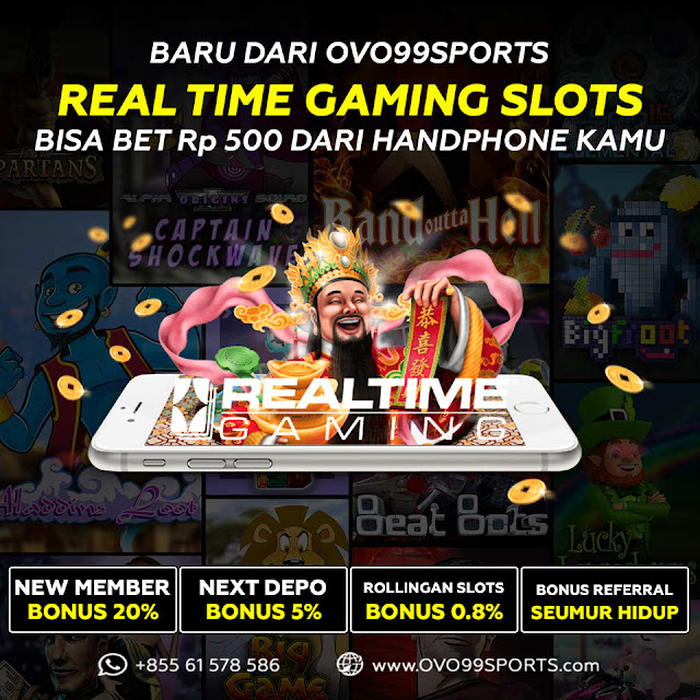 Real Time Gaming RTG Slots Ovo99sports