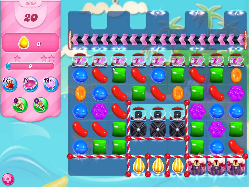 Candy Crush Saga level 3669