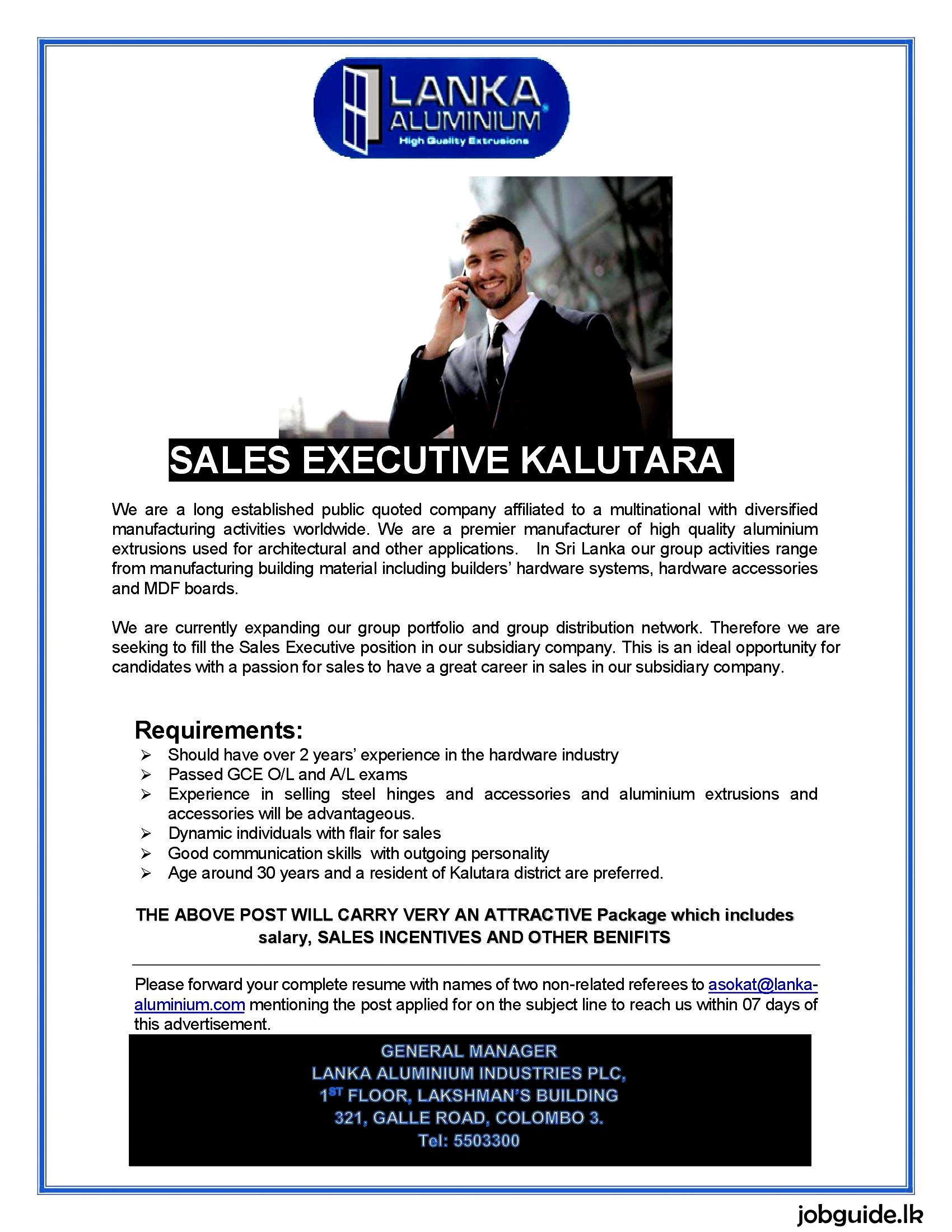 Kalutara Job Vacancies 2023