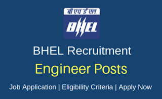 Engineer & Supervisor Posts In BHEL Recruitment 2019