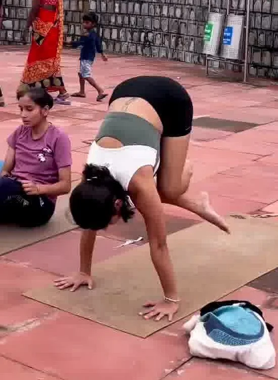 Nidhi Bhanushali yoga