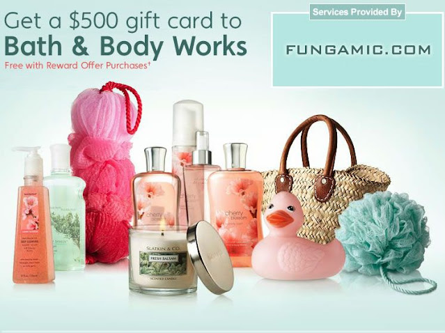 Get a $500 Bath & Body Works Gift Gard!