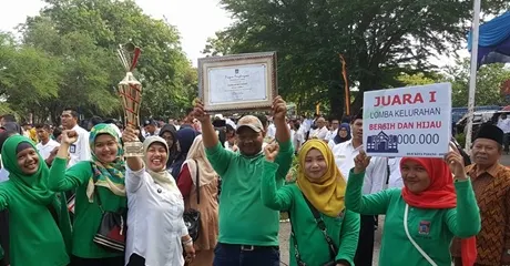 Batu Gadang Juara I Kelurahan Bersih dan Hijau Tingkat Kota Padang