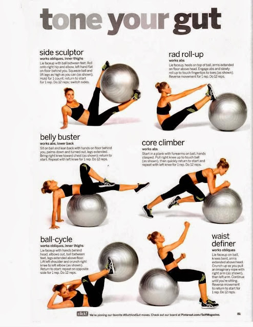 Tone Your Gut with Ball