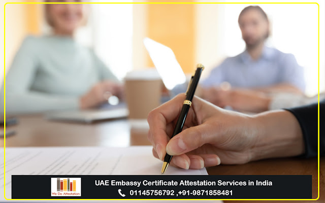 UAE Embassy Attestation