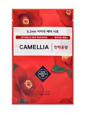 Etude House 0.2mm Therapy Air Mask ( Camellia ) Review