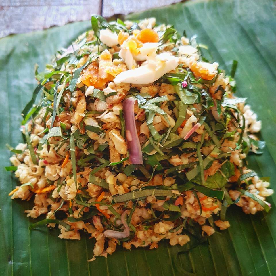 (Complete Recipe) Nasi Ulam With Salted Egg  Daily 