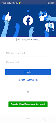 how to change facebook account password