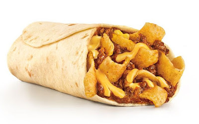 Sonic Fritos Chili Cheese Jr. Wrap.