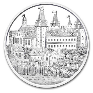 825-летний юбилей Австрийского монетного двора Нойштадт Вена Австрия 2019 1 унция серебра