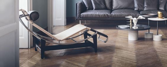 Chaise Longue LC4 Le Corbusier idee d'arredo arredamento interior design