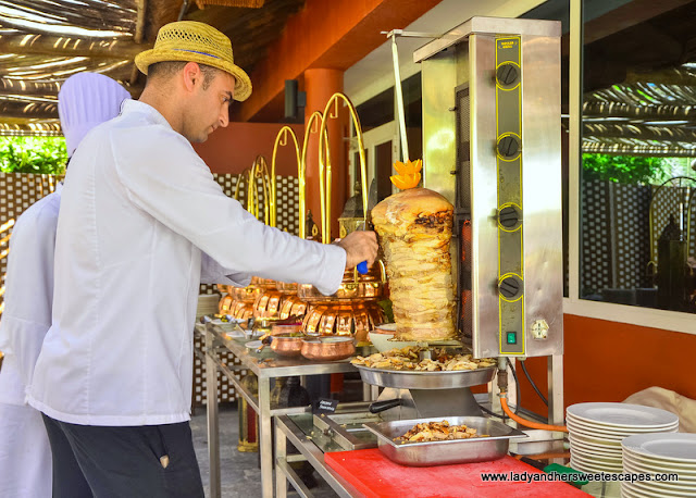 shawarma in Fujairah Rotana Buffet